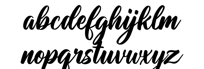 TheScalphunters Font LOWERCASE