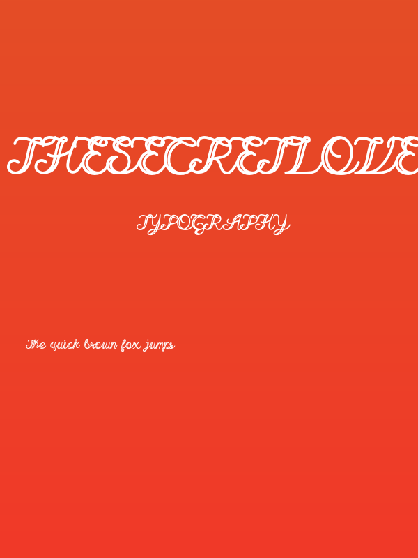 TheSecretLove-MedDoubleLine Poster