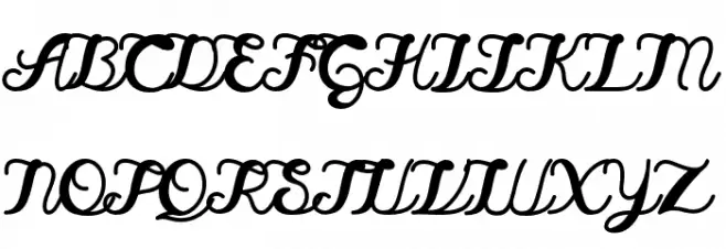 TheSecretLove-MediumReguler Fuentes MAYÚSCULAS