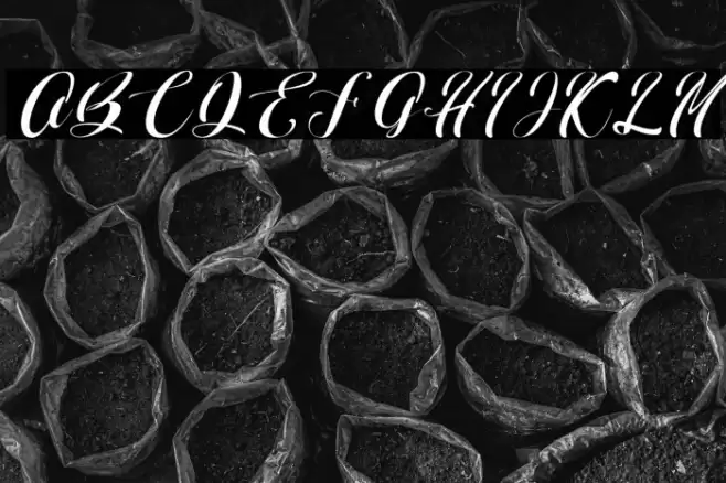 TheShinda Font examples