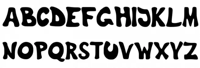 TheShyFamilyfont Caratteri MAIUSCOLE