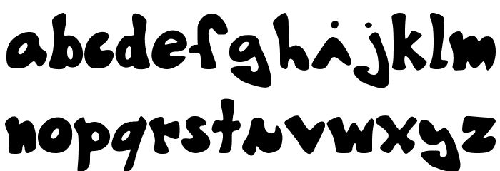 TheShyFamilyfont Font LOWERCASE