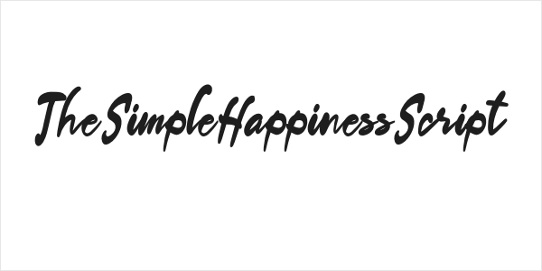 TheSimpleHappinessScript Logo