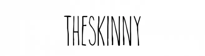 TheSkinny  Fuentes Gratis Descargar