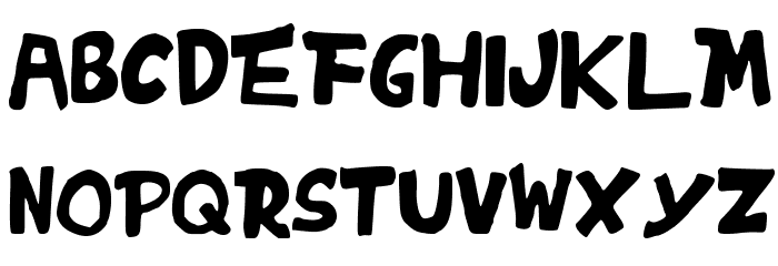 TheSnails-Medium Font LOWERCASE