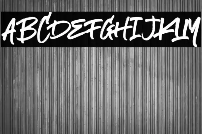 TheStamshonsDemo-regular Font examples