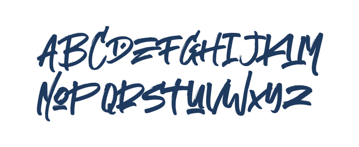 TheStamshonsDemo-regular Lowercase