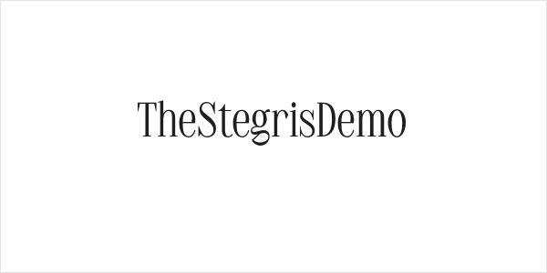 TheStegrisDemo Logo
