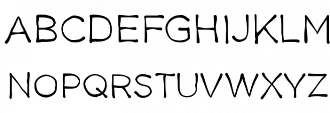 TheStruggleisReal-Regular Polices MAJUSCULES