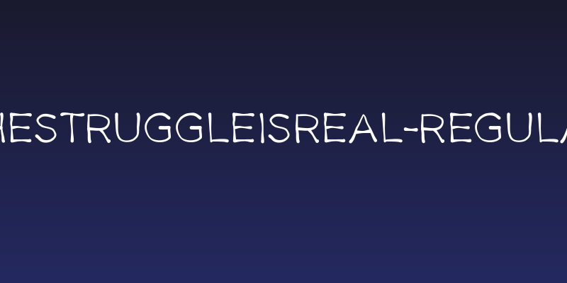 TheStruggleisReal-Regular Social Header