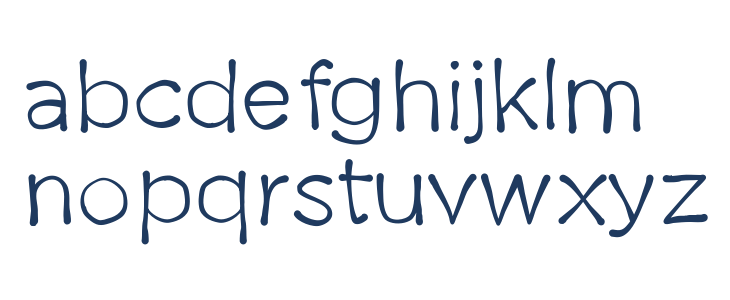 TheStruggleisReal-Regular Lowercase