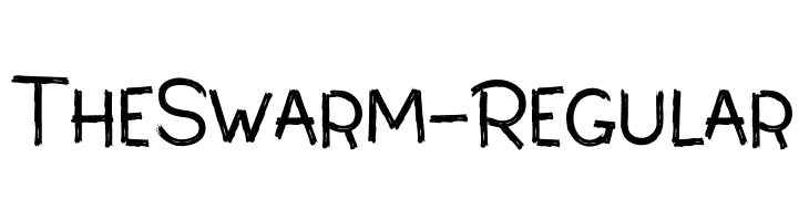 TheSwarm-Regular  नि: शुल्क फ़ॉन्ट्स डाउनलोड