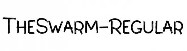 TheSwarm-Regular  नि: शुल्क फ़ॉन्ट्स डाउनलोड