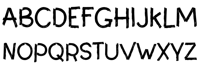 TheSwarm-Regular Font LOWERCASE