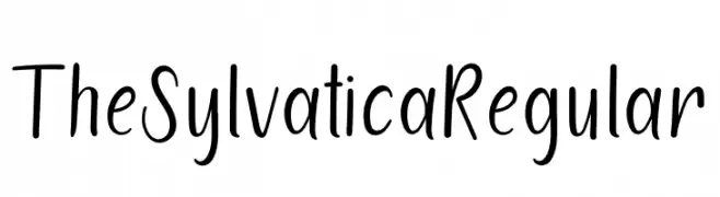 TheSylvaticaRegular  les polices de caractères gratuit tlcharger