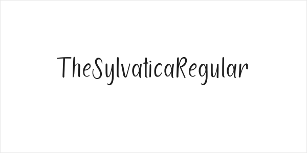 TheSylvaticaRegular Logo