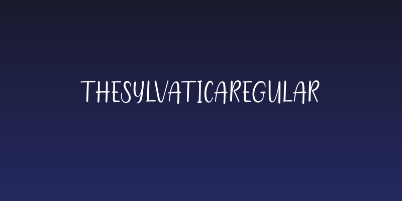 TheSylvaticaRegular Social Header