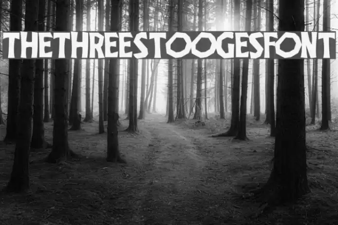 TheThreeStoogesFont Font examples