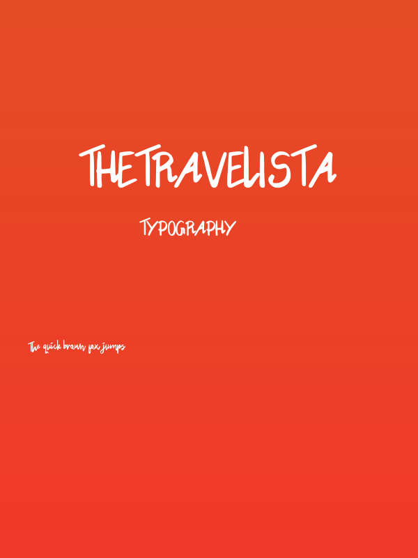TheTravelista Poster