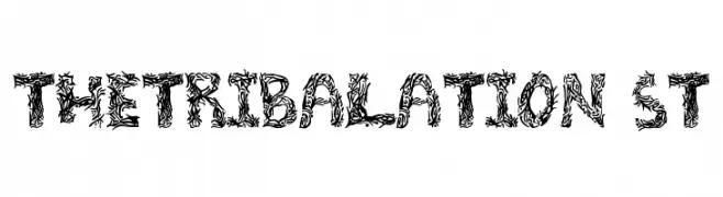 TheTribalation St  Frei Schriftart Herunterladen