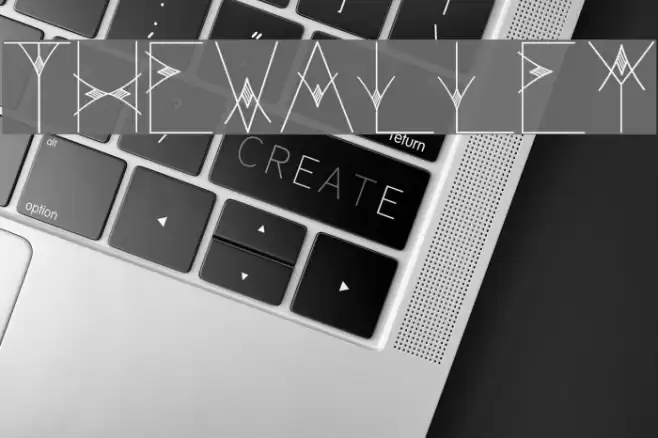 TheValley Font examples