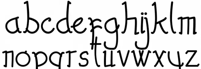 TheWambiresDemoRegular Шрифта строчной