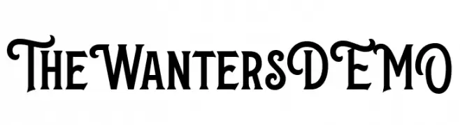TheWantersDEMO  font caratteri gratis