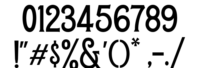 TheWantersDEMO Font OTHER CHARS