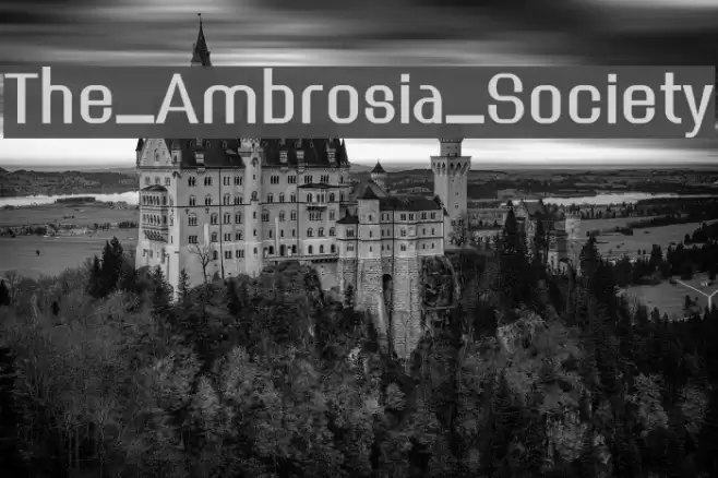 The_Ambrosia_Society Font examples
