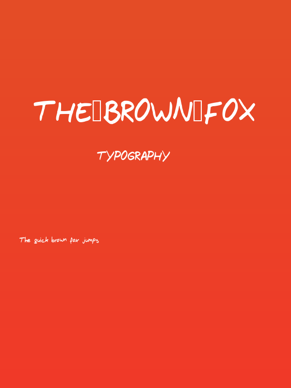 The_Brown_Fox Poster