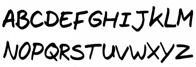 The_Brown_Fox Шрифта ВЕРХНИЙ