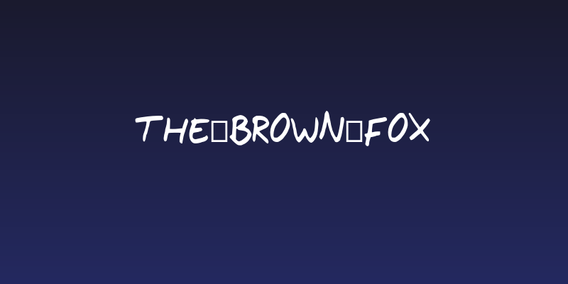 The_Brown_Fox Social Header