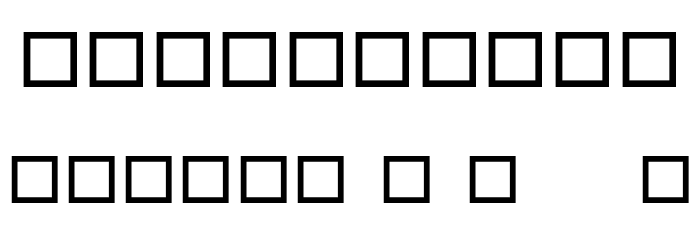 The_Khallid Font OTHER CHARS