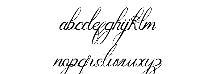 The_Khallid Font LOWERCASE