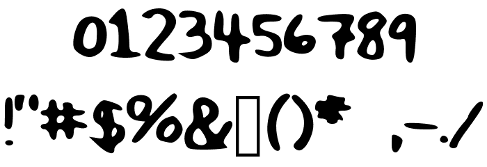 The_Leyna Font OTHER CHARS