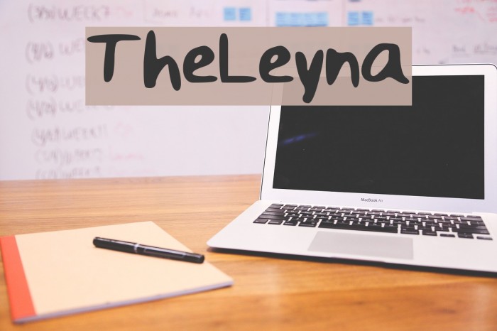 The_Leyna Font examples