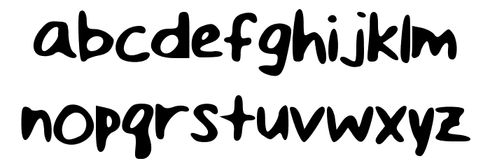 The_Leyna Font LOWERCASE