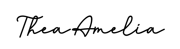 Thea Amelia  フリーフォントのダウンロード