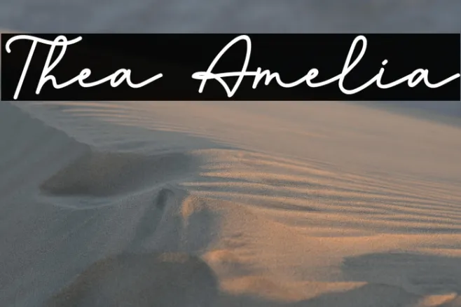 Thea Amelia Example 2