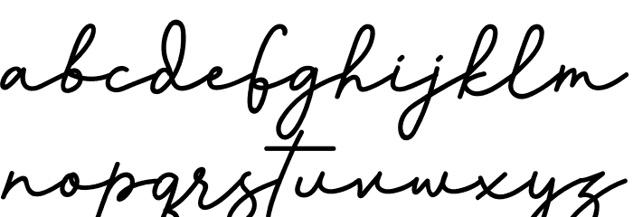 Thea Amelia Font LOWERCASE