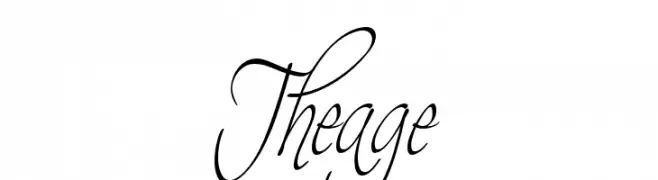 Theage  les polices de caractères gratuit tlcharger