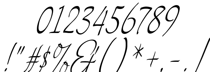 Theage Font OTHER CHARS