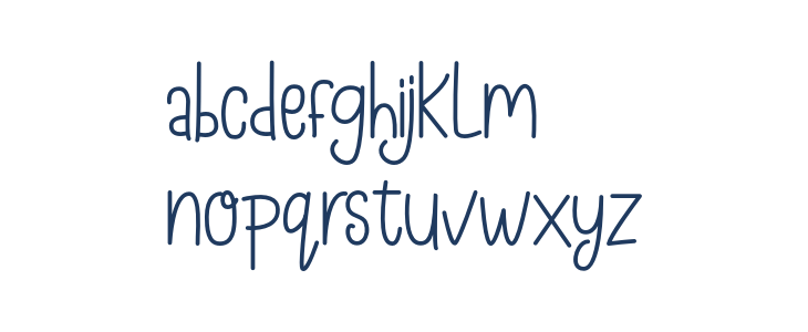 ThealitaDEMO-Regular Lowercase