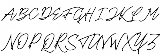Theandous Free For Personal Use Font OTHER CHARS