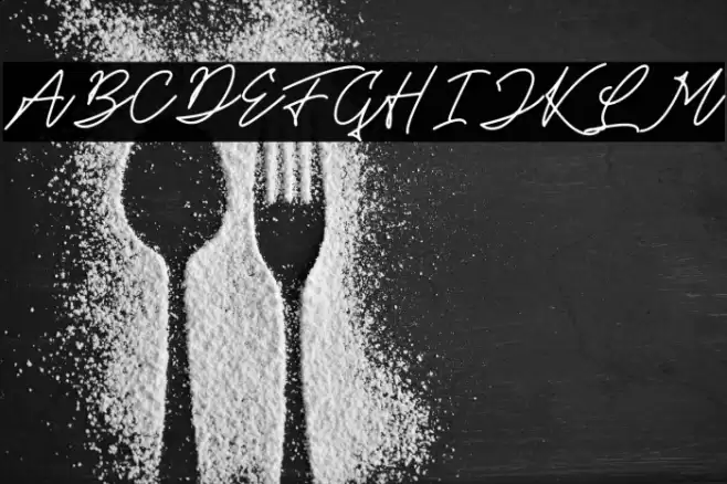 Theandous Free For Personal Use Font examples