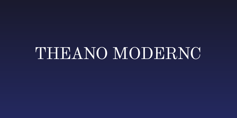 Theano ModernC Social Header