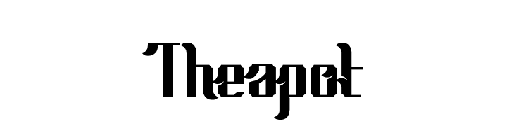 Theapot  Скачать бесплатные шрифты