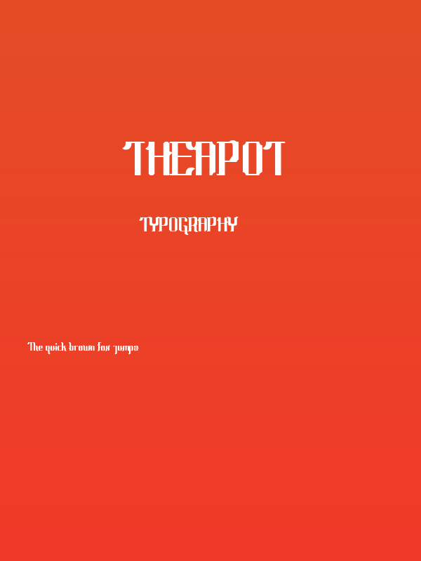 Theapot Poster