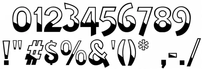 Theater Afisha Font OTHER CHARS