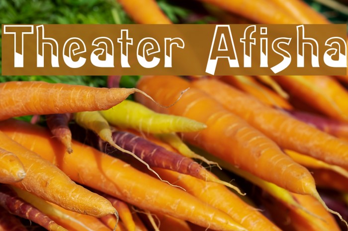 Theater Afisha Example 3